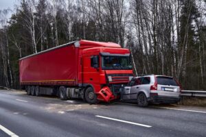 Collision Between Car and Truck